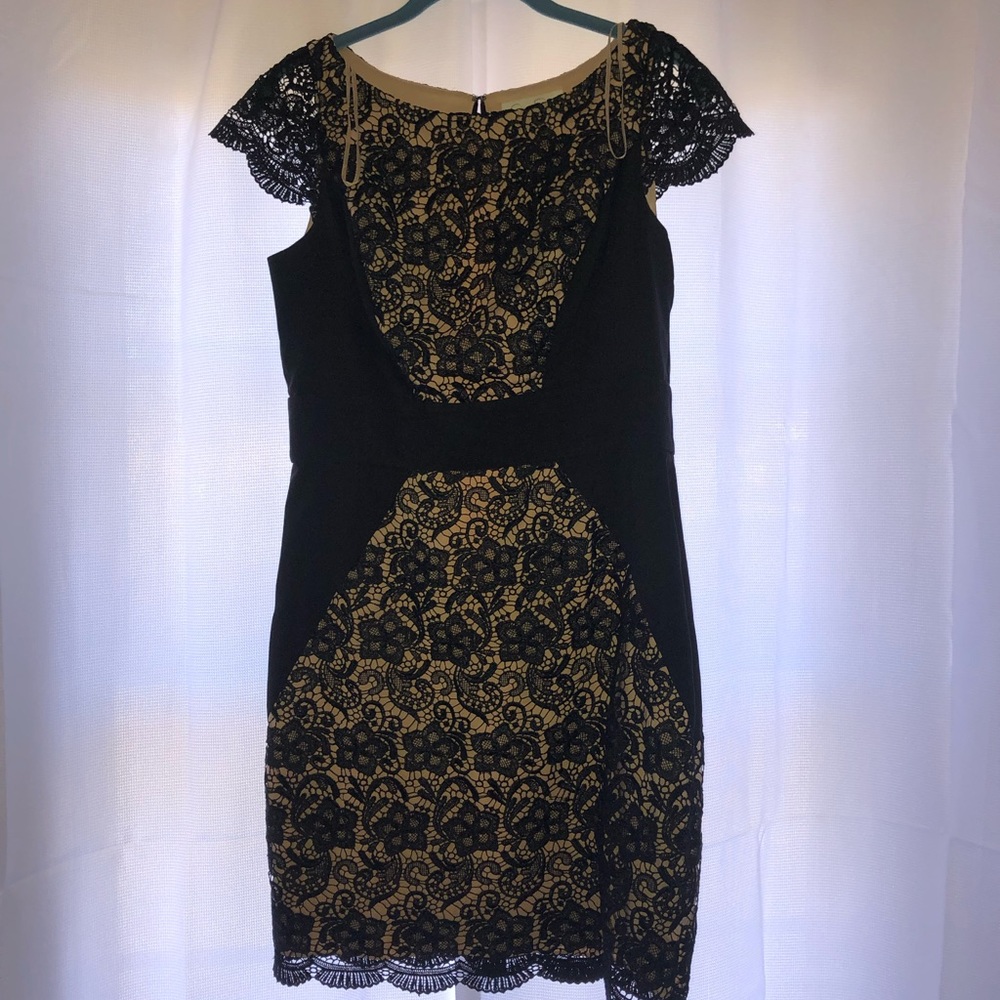 Jessica Simpson Black lace dress